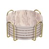 sourcing map Set of 2 Coaster Holders 2.17 Inches –