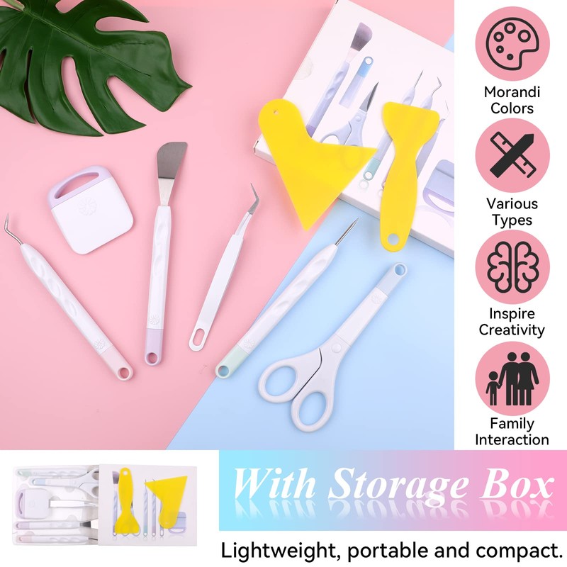 Pack of 8 Plotter Accessories, Weeding Tool Plotter for Cricut