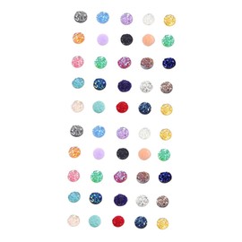 TEHAUX Sets Elegant Resin Round Cabochons Mm Mixed Rhinestones for Jewelry Diy Craft Decoration Pcs