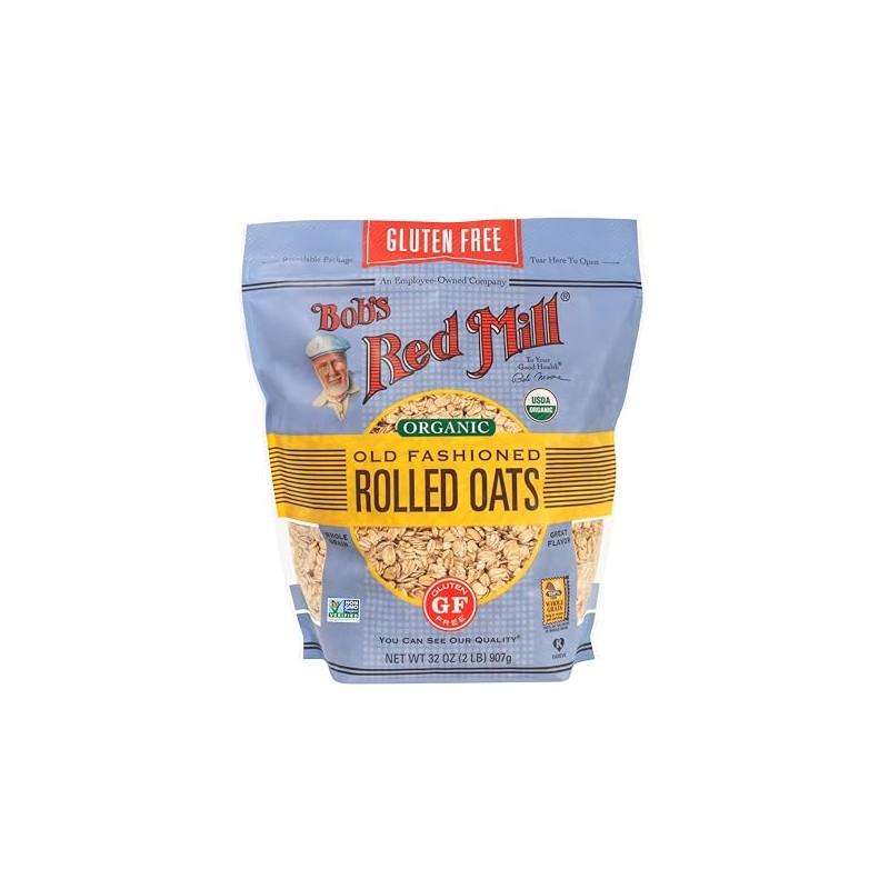 Bob´s Red Mill, Hojuelas de avena orgánica tradicional sin gluten,,