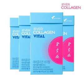 Evercollagen [뉴트리]에버콜라겐 바이탈 4개월분(120포) [Nutri] Evercollagen Vital 4-Month Supply (120 Pouches)