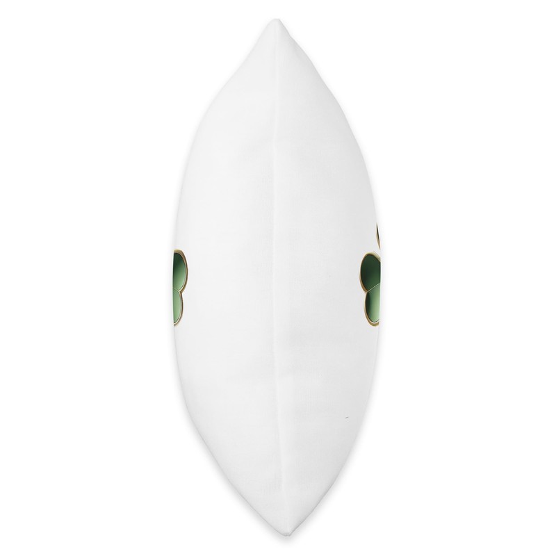 Patrick Shamrock Throw Pillow