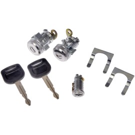 Dorman 924-5220 Vehicle Lock Cylinder Kit Compatible with Select Freightliner Models, Chrome