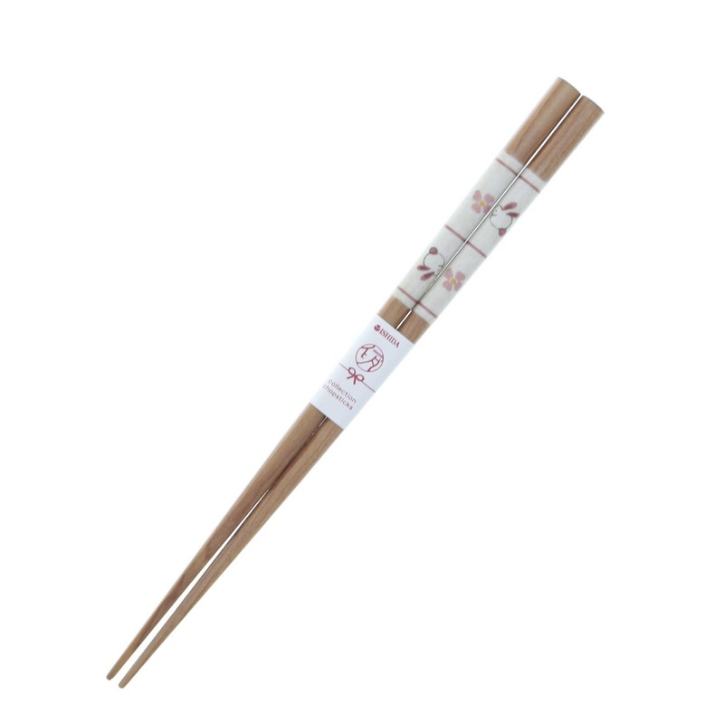 Chopsticks Tip, Rabbit, Wood (Natural Wood) Skidproof 20.5 cm