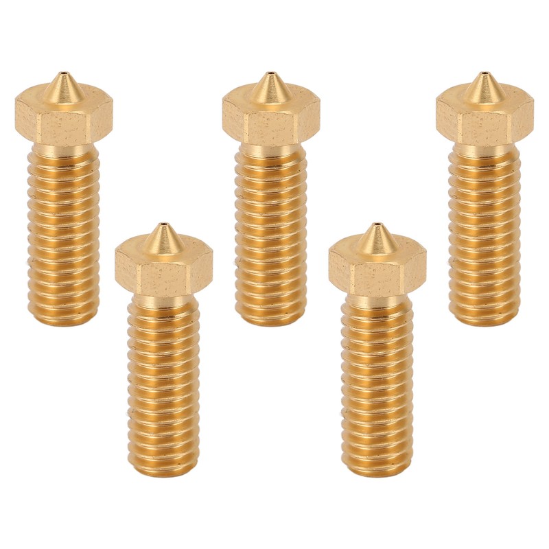 5pcs CHT V6 3D Printer Nozzle 3 Holes High Flow