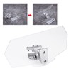 Motorcycle Windscreen Adjustable Clip On Windshield Extension Spoiler Windscreen Deflector