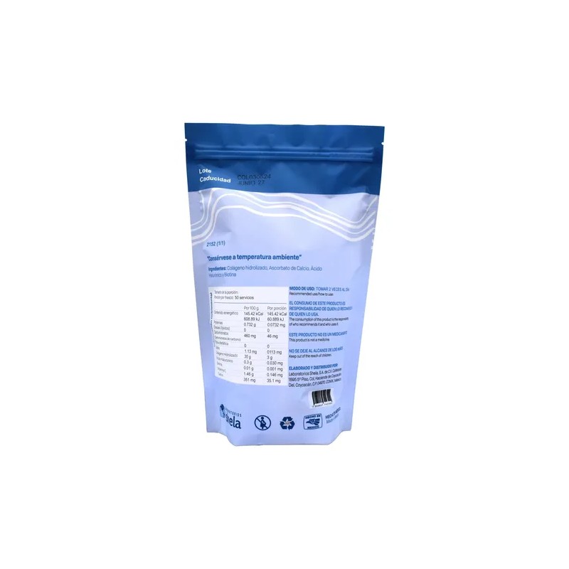 Colageno Tipo 2 Acido Hialuronico Y Vitamina C 500 G