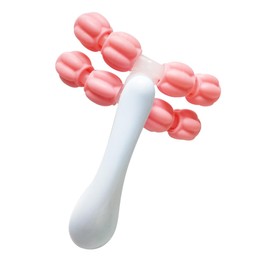 minkissy 1Pc Handheld Massage Roller Ergonomic Multi Purpose Muscle Relaxer for Neck Arms Tummy and Legs Durable Rolling Massager for Deep Tissue Relief and Comfort