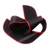 Car Rear Bumper Protector,SUV Car Bumper Protector Guard Rubber Black/Red