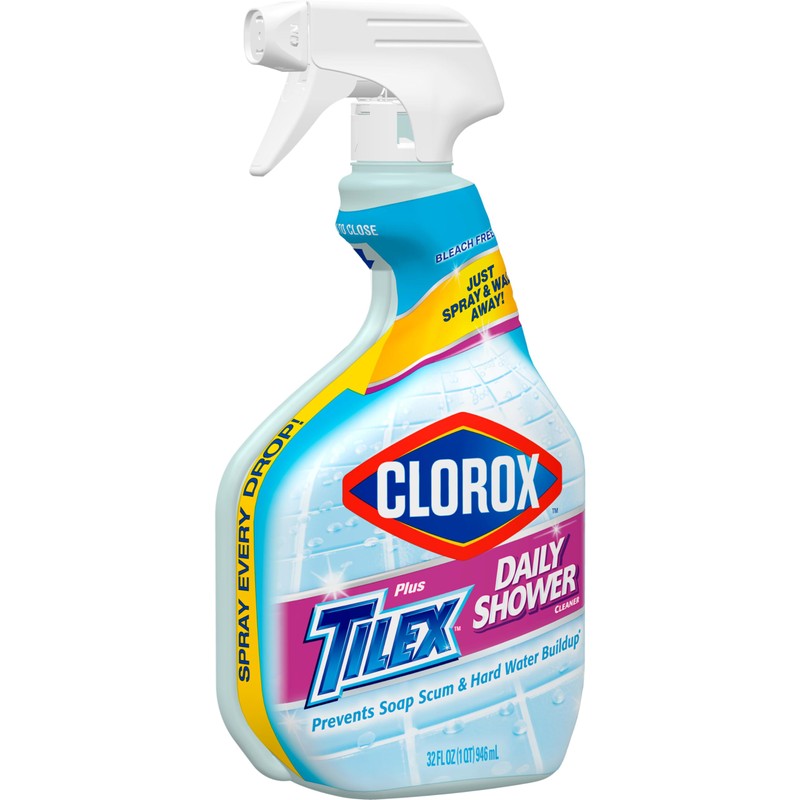 Clorox Plus Tilex Fresh Daily Shower Cleaner, 32 Ounce Spray