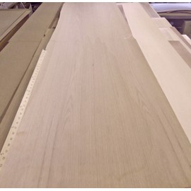 Red Oak Wood Veneer 27" x 96" with phenolic Backer (HPL Laminate Backer) 1/20th