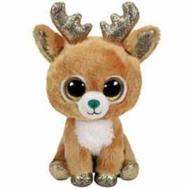 Ty Beanie Boo's Glitzy the Reindeer Soft Toy