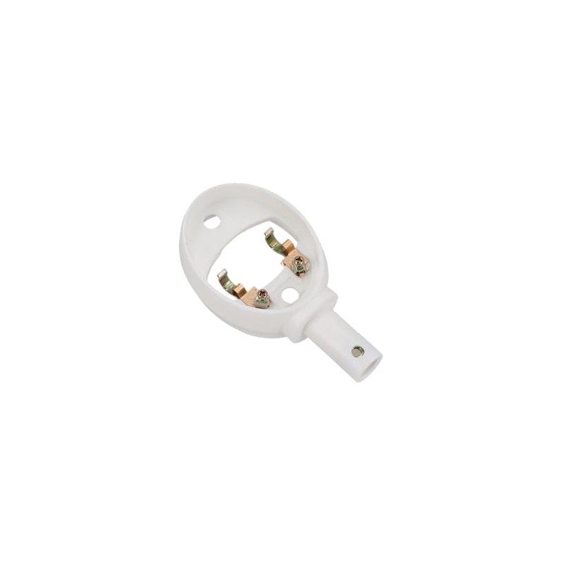 Set of indicators in white, indicator caps orange - for