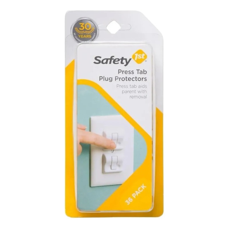 Tapones De Seguridad Para Contactos Tipo Bebes Niños (32pz) Blanco