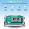 GRYVOZE 2 PCS 3/4 Inch Digital Turbine Flow Meter, 0.8-13.2