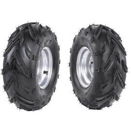 Unbranded 2pcs 16x8-7 Tire Rim Wheel for Go Kart 4 Wheeler Taotao ATV Quad 50cc 70cc 110cc