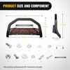 Nilight Bull Bar with Light fits Chevy Colorado (Excl. ZR2)
