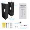 Adjustable 30 to 55 Angle Mount Compatible Video Doorbell 1st/2st/3st/4st,