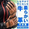 Daytona HBG-130 18917 Motorcycle Gloves, Genuine Leather, Cowhide Leather, Spring,