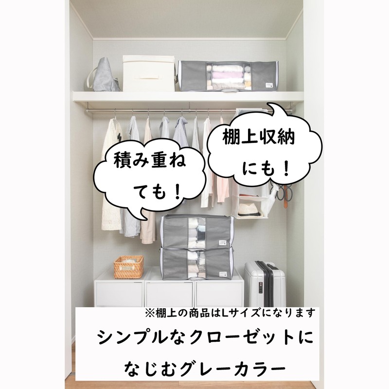 Towa Sangyo 84415 Clothes Storage Bag, Easy to Put In