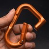 Matador BetaLock (Orange) - Locking Carabiner Clip & Travel Lock