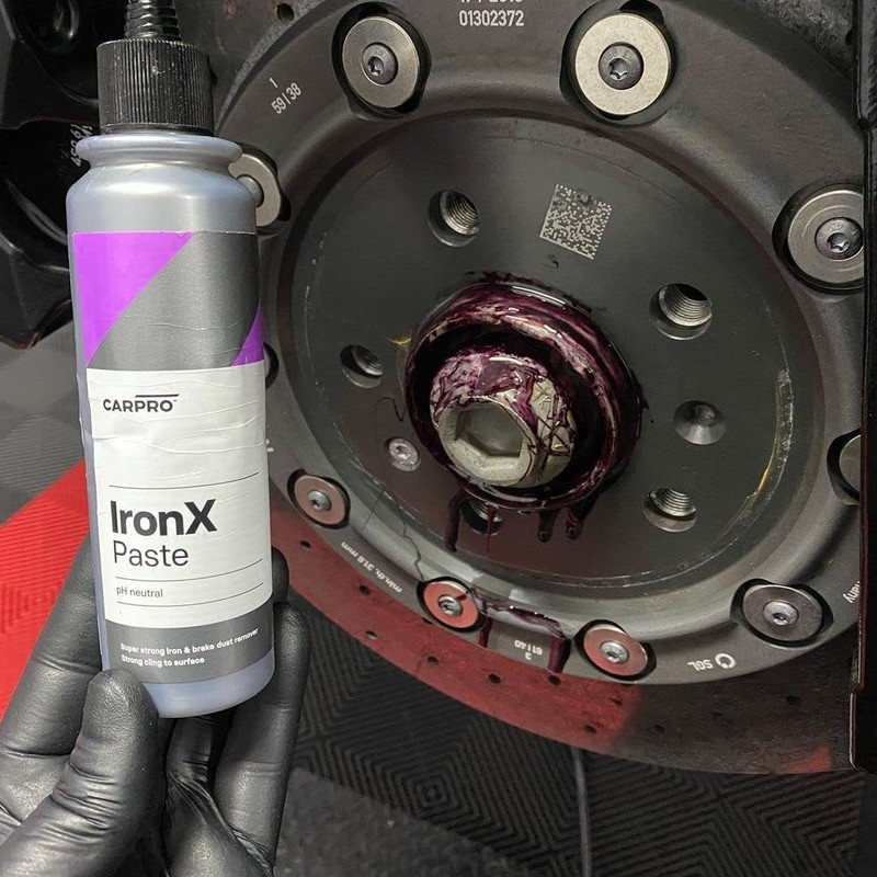 CARPRO IronX Paste Concentrated Iron Remover - Clings to &