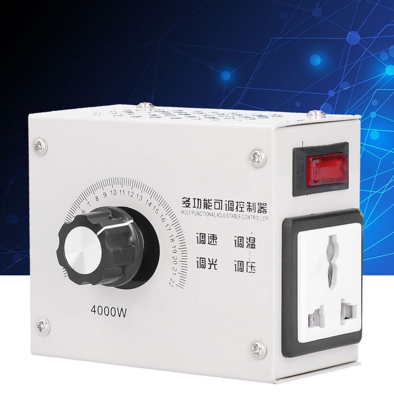4000W SCR Voltage Regulator Dimmer High Power Electronic Thyristor Controller