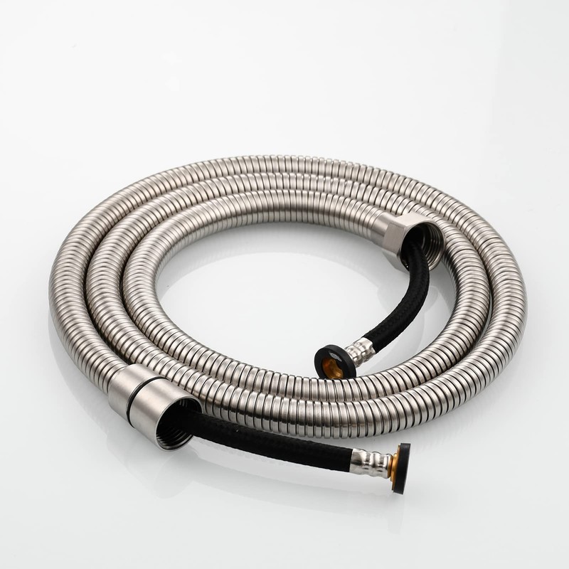 Tecmolog BS144NAF Brushed Nickel Shower Head with 5 Jet Types