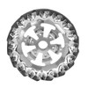 6in Mecanum Wheel Right 35KG 45 Degree Load Omni Wheel