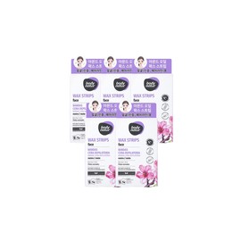 [Body Nature] Wax Strip Face Sweet Almond Oil x 5 / [바디네이처] 왁스스트립 페이스 스위트 아몬드 오일X5개