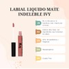 Labial Liquido Mate Indeleble IVY (807 Chic ink, 4.8g)