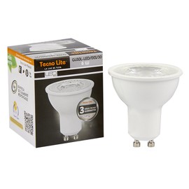 Tecnolite Foco LED, Base GU10, color Blanco Cálido Tecnolite GU10L-LED/001/30