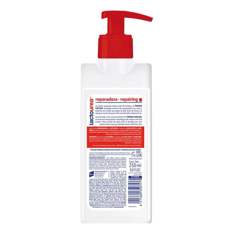 Crema Corporal Lactovit 250ml Lactourea Reparadora