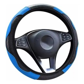 Funda Cubre Volante Deportivo Protector Antiderrapante Auto                                                                                           