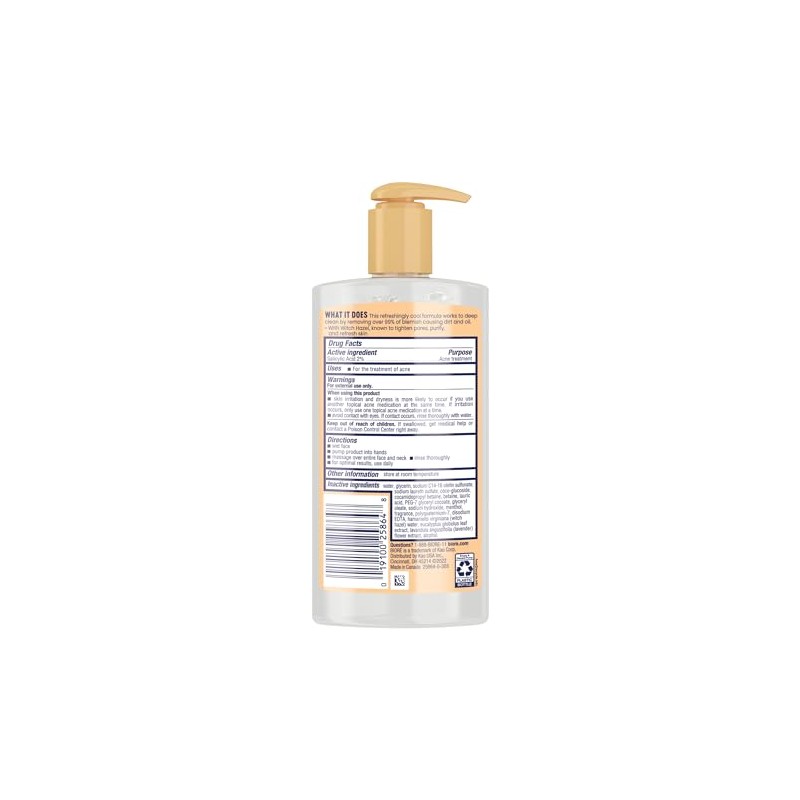 Bior Daily Witch Hazel Pore Clarifying Cooling Cleanser 6.77 oz