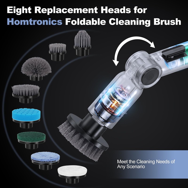 Electric Cleaning Brush Head