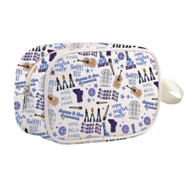 Mamma Musical Comedy Gift Dynamos Theater Cosmetic Bag Mamma Musical Actress Makeup Zipper Pouch (Mamma Musical mb ca)