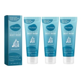 Gel De Baño Acidificado, 3 Unidades, Control De Olores
