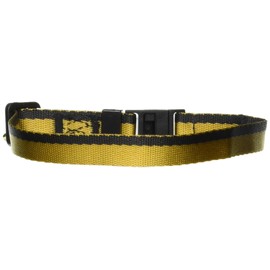 Crowded Coop Star Trek Uniform Cat Collar - Gold