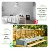 USHXVG 8Pcs Outdoor Tablecloth Clips, 4Pcs Table Leg Pads, Tablecloth