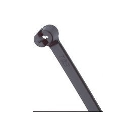 Thomas & Betts TY27MX Cable Tie 120lb 13" Ultraviolet Resistant Black Nylon with Stainless Steel Locking Device Bulk Pack, Military Specified (MIL-SPEC MS3367-3-0) 500 Per Bag
