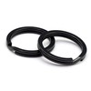 TUNUKE Ti Titanium Ring, Keychain, Key Ring, Key Hook, Carabiner,