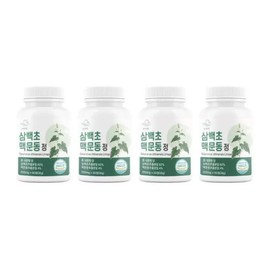 MacMoon-dong Sambaekcho Extract Domestic Quercetin 600m 60 tablets 4 DJ, 1 pc / 맥문동 삼백초추출물 국산 퀘르세틴 600m 60정 4개 DJ, 1개