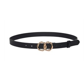 bestseller a/s Women's PCFILIPPA Jeans Belt, Black, 90