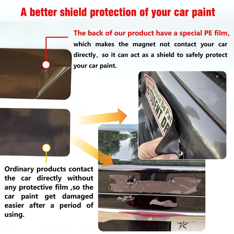 Magnet Magnetic Sign Caution K-9 for Car Or Truck with