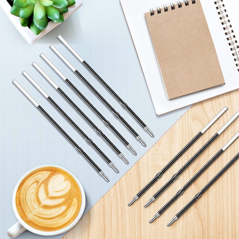 0.7mm Refills Black Retractable Pen Refills Ballpoint Pen Refills Black