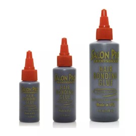SALON PRO ANTI-FUNGUS HAIR BONDING GLUE BLACK SUPER BOND    1 Oz