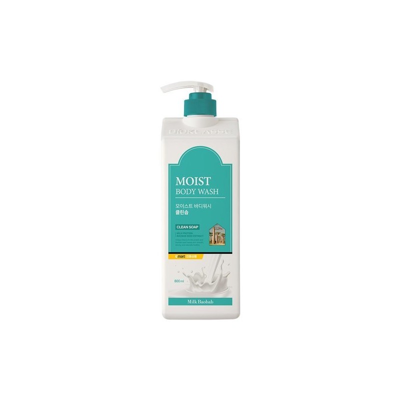 밀크바오밥 모이스트 바디워시 클린솝 800ml Milk Baobab Moist Body Wash