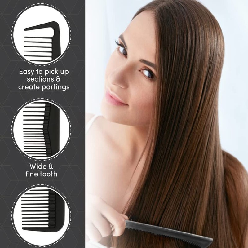 Hair Comb Pack of 4, Hair Styling Comb, Hair Cutting