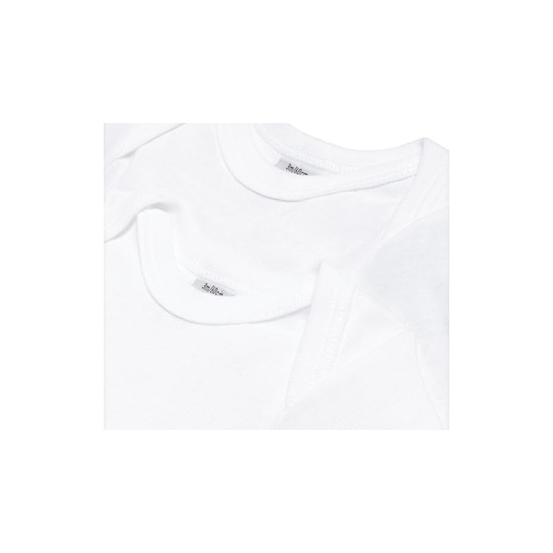 Petit Bateau Unisex Baby Bodysuits, Pack of 2, Variant 1